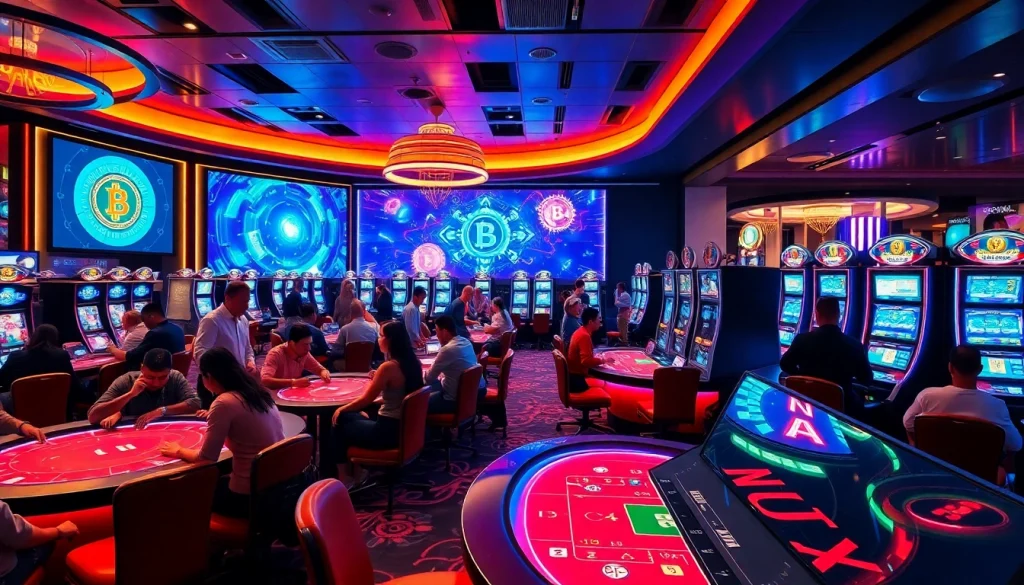 Découvrez le meilleur crypto casino avec une ambiance vibrante et des joueurs engagés dans des jeux passionnants.