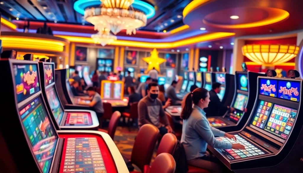 Jouer dans un nouveau casino en ligne avec des jeux variés et une ambiance éclatante.