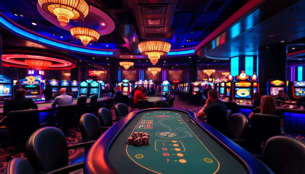 Profiter d'une expérience de jeu au casino en ligne avec des joueurs heureux autour d'une table.