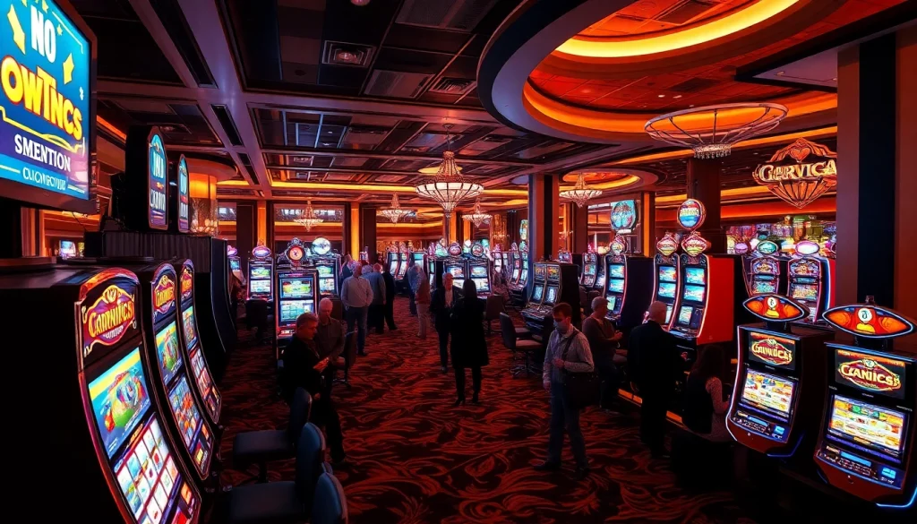 Découvrez le meilleur casino en ligne avec des machines à sous modernes et une ambiance animée.