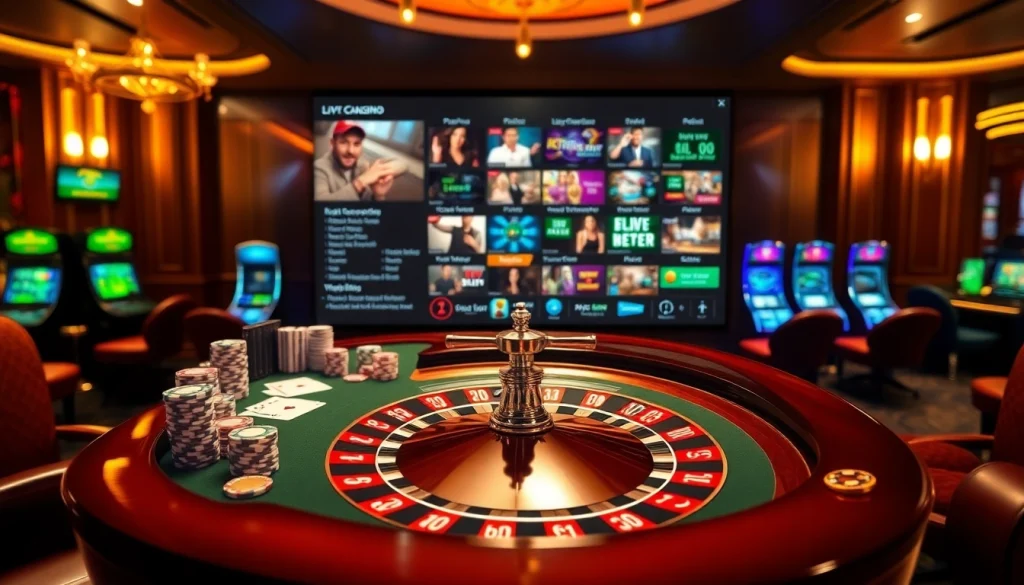 Experience the thrill of casino en ligne argent réel with exciting gaming tables and vibrant visuals.